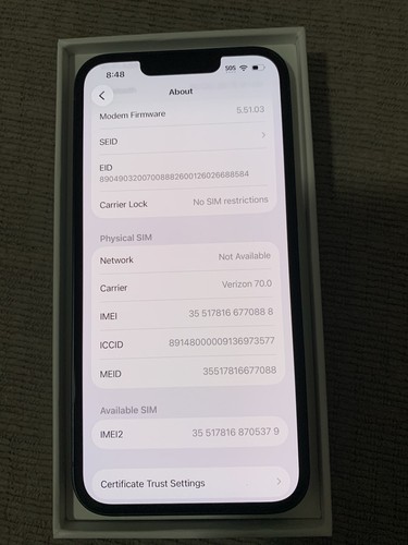 Iphone 128gb open box - iphone,