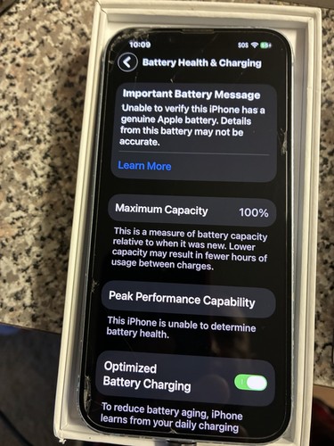 Apple iphone blue 128gb ios - 13,